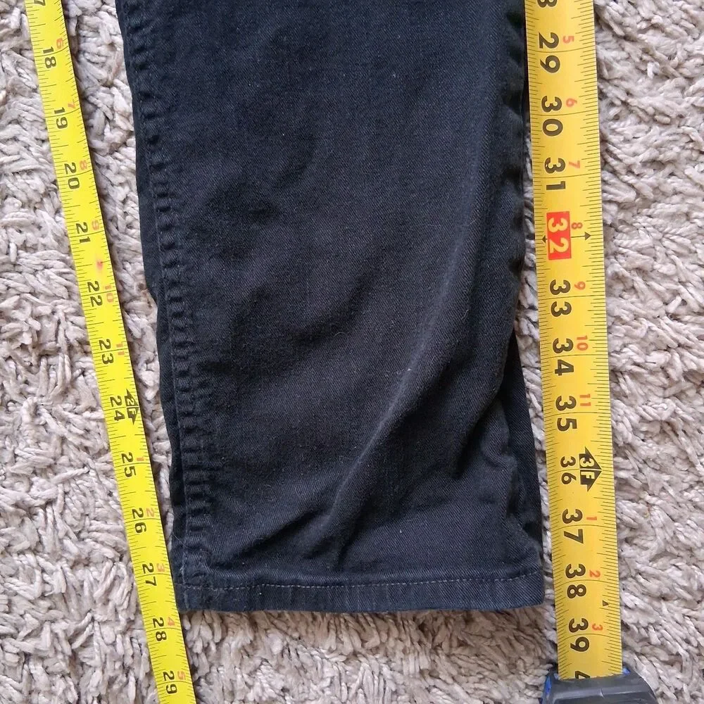 Calvin Klein Jeans CKJ035 Straight Black Men’s Jeans Size 32x30 Denim Pants